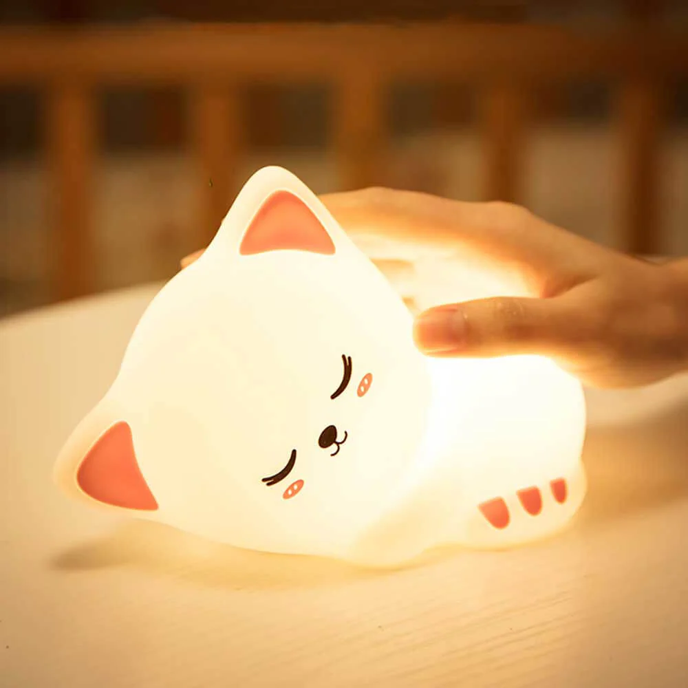 Sleeping Cat Lamp - konjwa