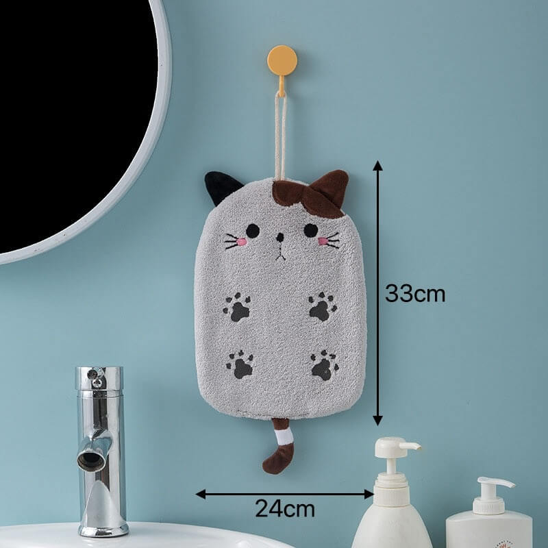 Hanging Cat Towel - konjwa