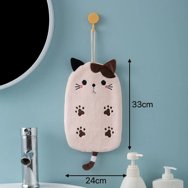 Hanging Cat Towel - konjwa