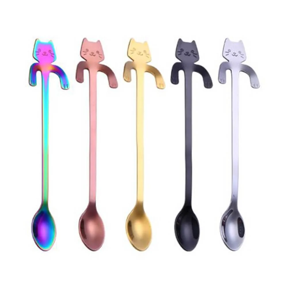 "Hanging Cat" Coffee Spoon - konjwa